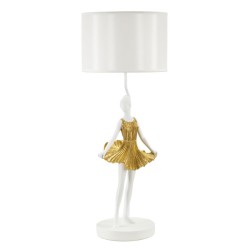 Lámpara de mesa Dancer – Glamour y elegancia Ø 32,5 x 90,5 cm