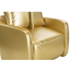 Lámpara de mesa amarilla de mediados de siglo – Elegancia moderna Ø 26x46 cm