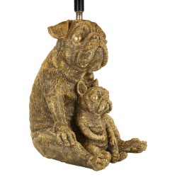 Lámpara de mesa con forma de perro – Glamour y elegancia Ø 26x43,8 cm