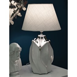 Lámpara de mesa brillante – Estilo glamuroso Ø 30x51 cm