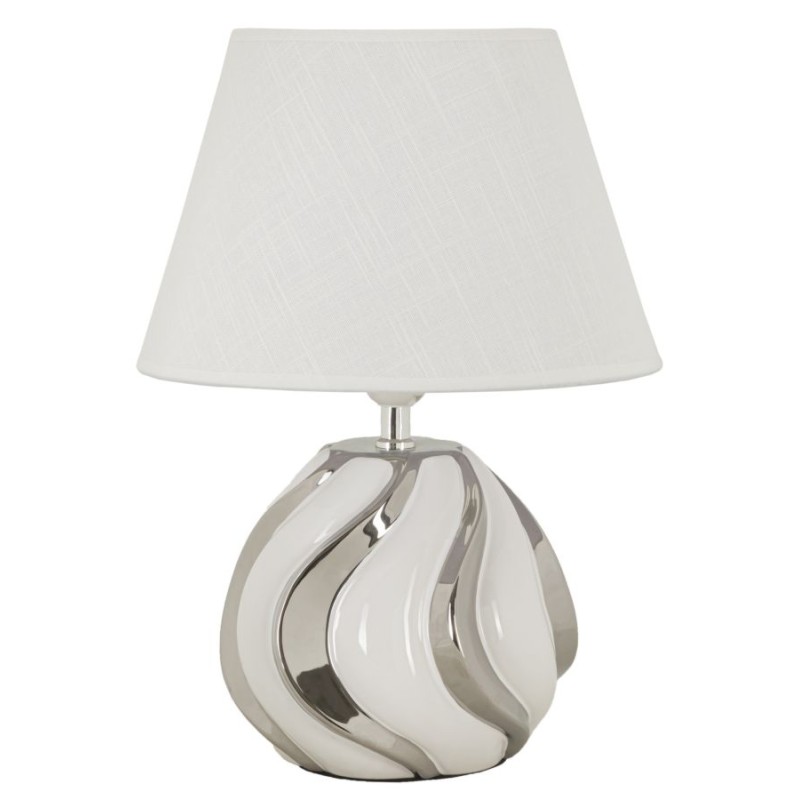 Lámpara de mesa brillante – Elegancia contemporánea Ø 30x42 cm