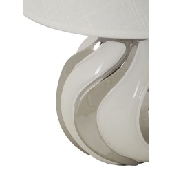 Lámpara de mesa brillante – Elegancia contemporánea Ø 30x42 cm