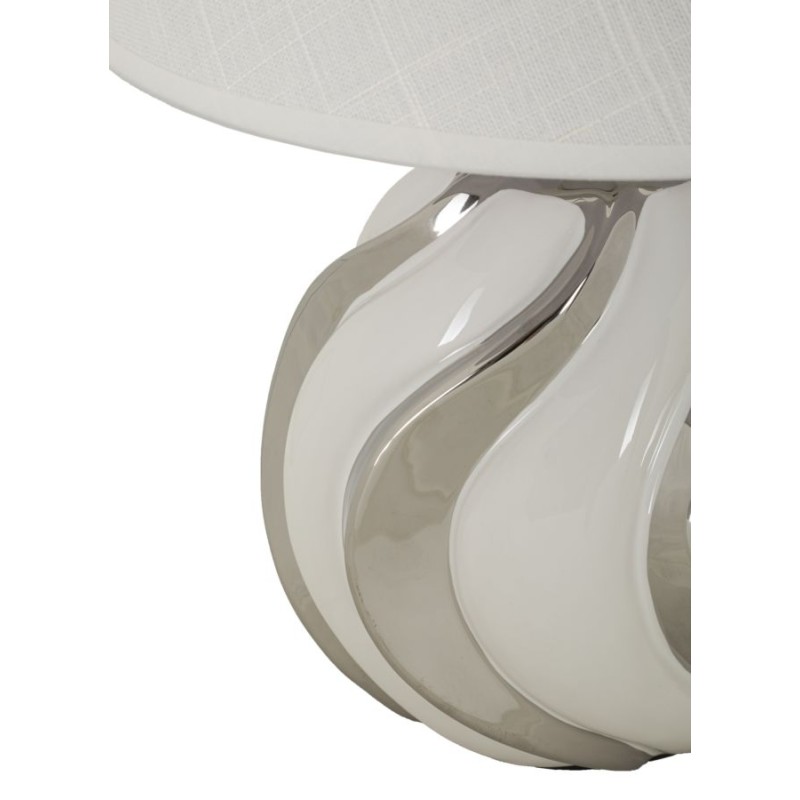 Lámpara de mesa brillante – Elegancia contemporánea Ø 30x42 cm