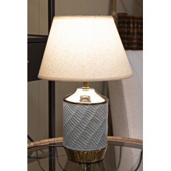 Lámpara de mesa Ciudad del Cabo – Glamour y elegancia Ø 30x47 cm