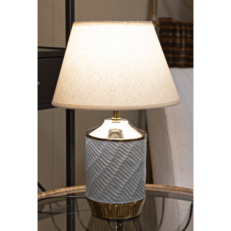 Lámpara de mesa Ciudad del Cabo – Glamour y elegancia Ø 30x47 cm