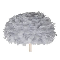 Lámpara de pie Feathers Slim gris – Elegancia contemporánea Ø 43x170 cm