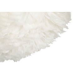 Lámpara de techo Feather – Estilo glamuroso y contemporáneo Ø 60x30 cm (altura con cable 110 cm)