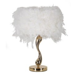 Lámpara de mesa Cart White – Elegancia y minimalismo Ø 25x47 cm