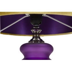 Lámpara de mesa Milva Two – Diseño glamuroso Ø 32,5 x 57,5 cm