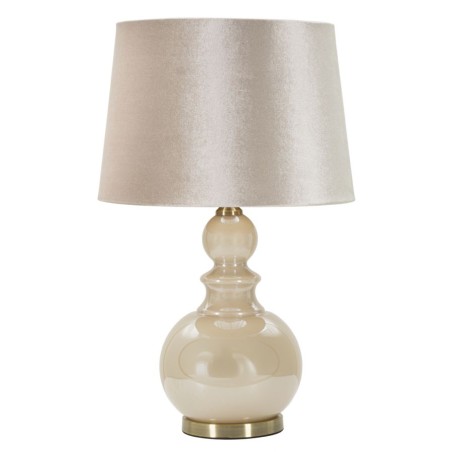 Lámpara de mesa Perly Tower – Diseño glamuroso Ø 37,5 x 61 cm