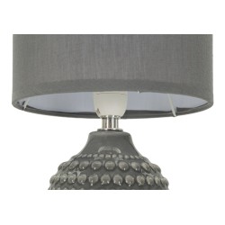 Lámpara de noche Grey Dot – Elegante y minimalista Ø 15x30,5 cm