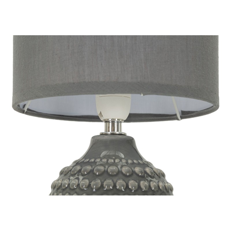 Lámpara de noche Grey Dot – Elegante y minimalista Ø 15x30,5 cm