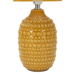 Lámpara de noche Mustard Dot – Estilo contemporáneo Ø 15x30,5 cm