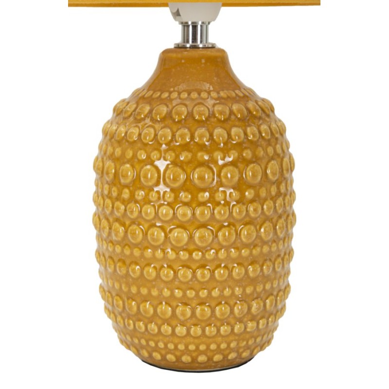 Lámpara de noche Mustard Dot – Estilo contemporáneo Ø 15x30,5 cm