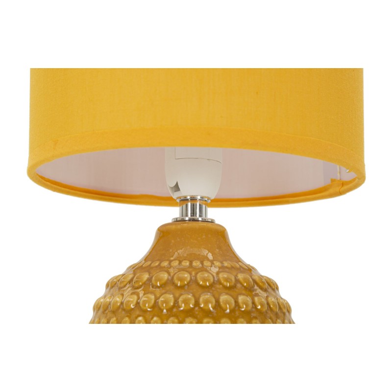 Lámpara de noche Mustard Dot – Estilo contemporáneo Ø 15x30,5 cm