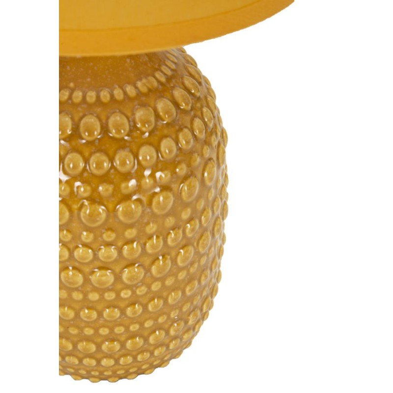 Lámpara de noche Mustard Dot – Estilo contemporáneo Ø 15x30,5 cm