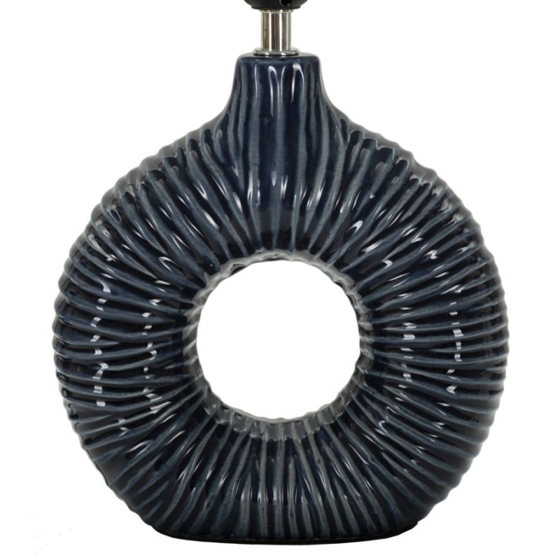 Lámpara de mesa Seta Blue – Diseño moderno 28,5 x 15 x 43 cm