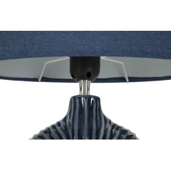 Lámpara de mesa Seta Blue – Diseño moderno 28,5 x 15 x 43 cm