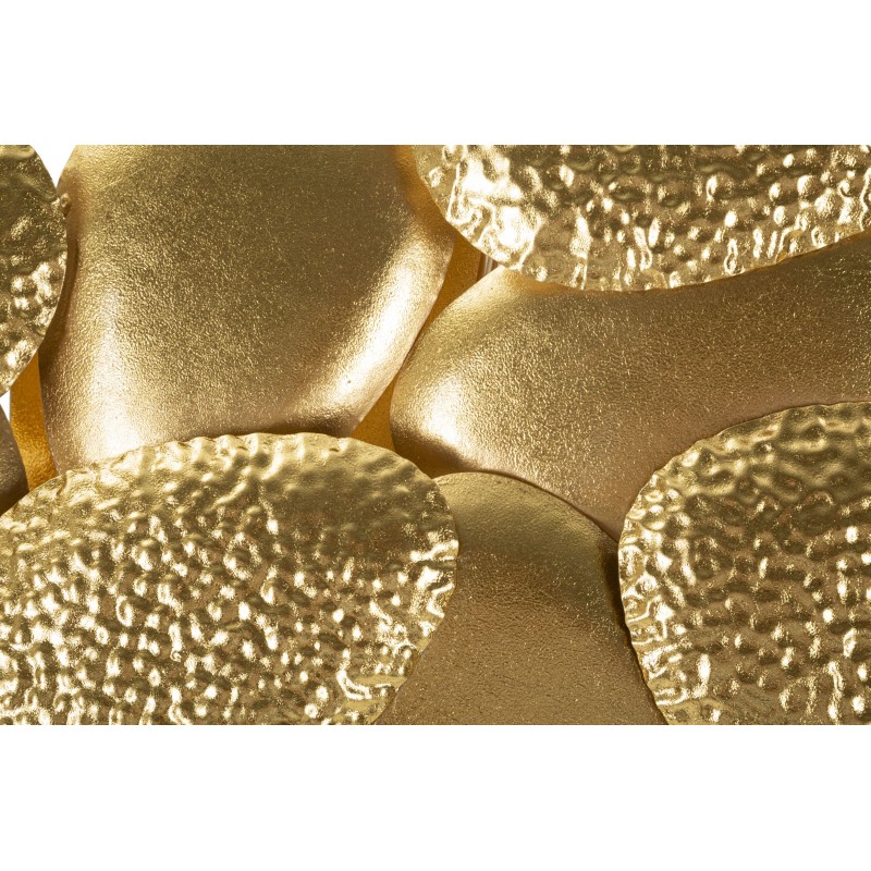 Aplique de pared con forma de concha marina – Estilo glamuroso 59,8 x 11 x 31 cm