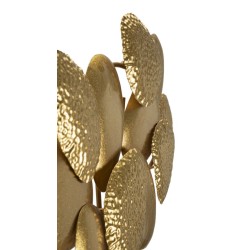 Aplique de pared con forma de concha marina – Estilo glamuroso 59,8 x 11 x 31 cm