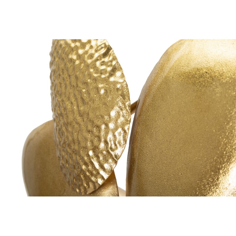 Aplique de pared con forma de concha marina – Estilo glamuroso 59,8 x 11 x 31 cm