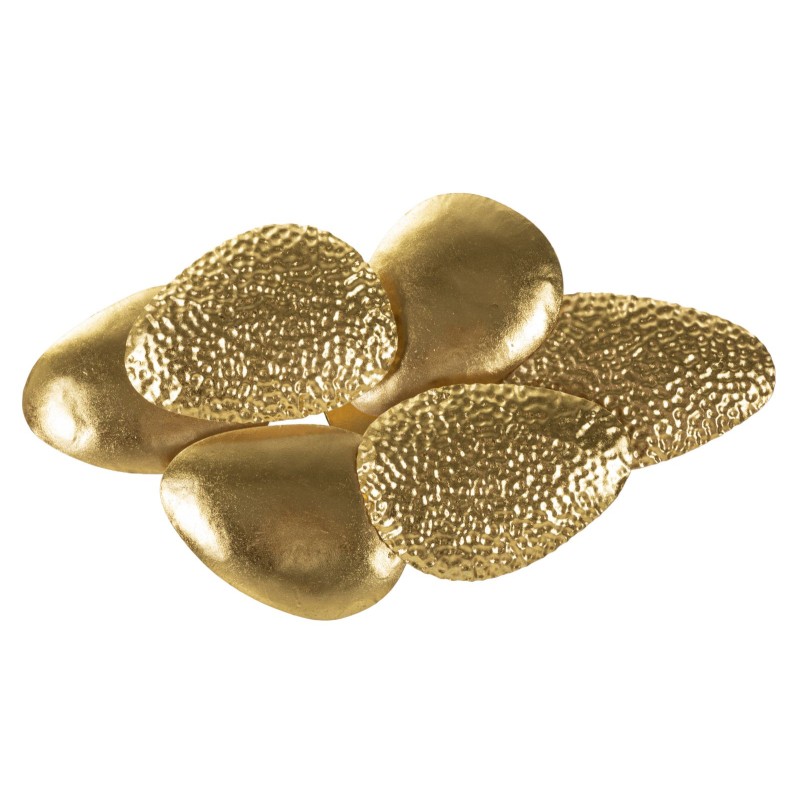 Aplique de pared con forma de concha marina – Elegancia contemporánea 44x11x28 cm