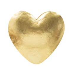 Aplique de pared Corazón Dorado – Lujo y diseño 25,5 x 15 x 24 cm