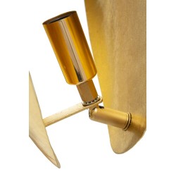 Aplique de pared Corazón Dorado – Lujo y diseño 25,5 x 15 x 24 cm