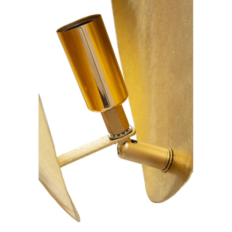 Aplique de pared Corazón Dorado – Lujo y diseño 25,5 x 15 x 24 cm