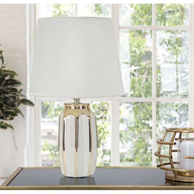 Lámpara de mesa Cassy – Lujo Glamour Ø 25 x 40,5 cm