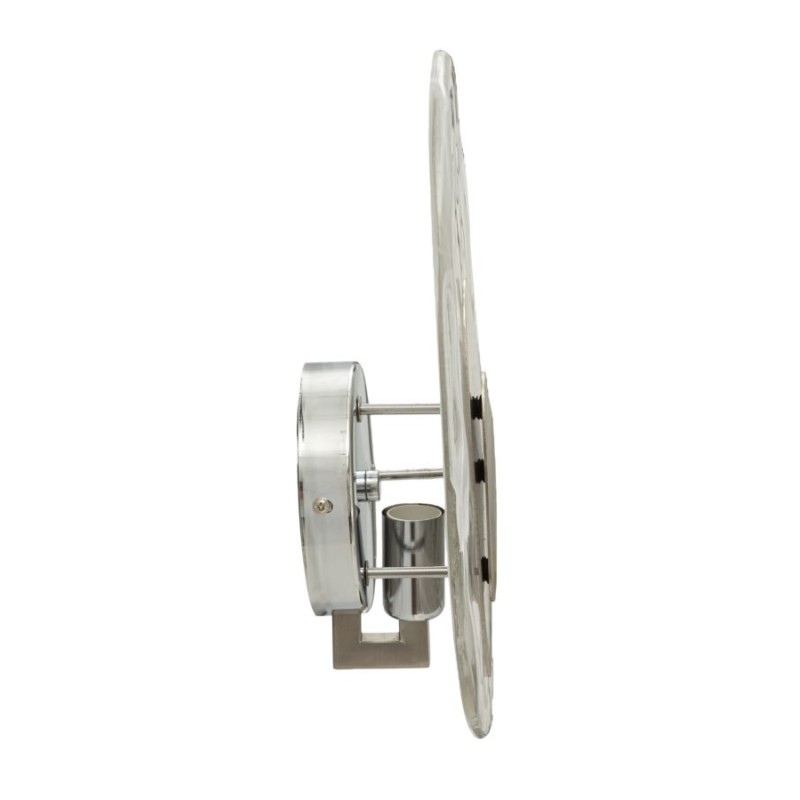 Aplique de pared Ocean Silver – Elegancia contemporánea 21x8x31 cm