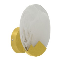 Aplique de pared Luna – Estilo minimalista Ø 20x10 cm