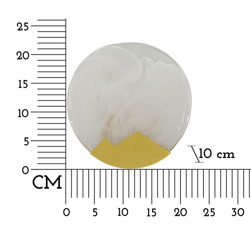 Aplique de pared Luna – Estilo minimalista Ø 20x10 cm