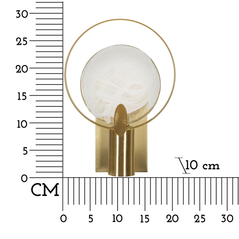 Aplique de pared Oklan – Lujo contemporáneo 20x10x29 cm
