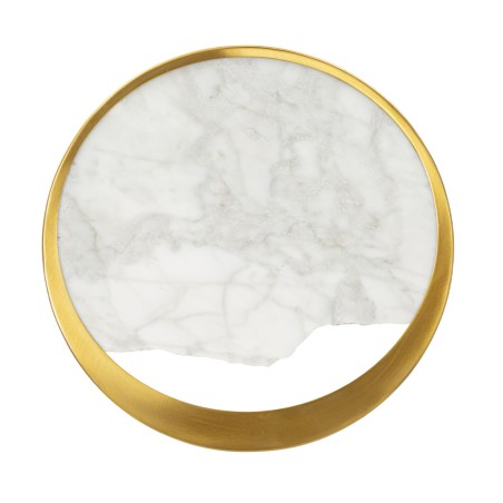 Aplique de pared de mármol – Estilo minimalista 24x6x24 cm