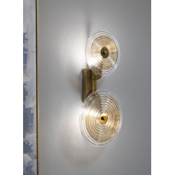 Aplique de pared Venecia – Elegancia de lujo 25x10x52 cm