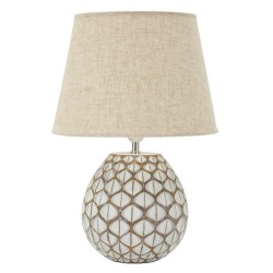 Lámpara de mesa tibetana de resina – Estilo moderno Ø 35x52 cm