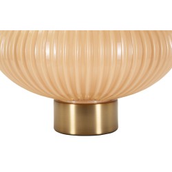 Lámpara de mesa Perly -W- – Elegancia glamurosa Ø 33x49 cm