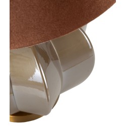 Lámpara de mesa Praga -H- – Elegancia contemporánea 40,5 x 57 cm