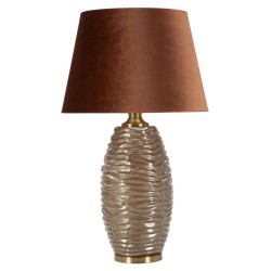 Lámpara de mesa Praga -W- – Estilo Glam Ø 45,5 x 79 cm