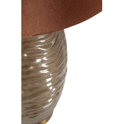 Lámpara de mesa Praga -W- – Estilo Glam Ø 45,5 x 79 cm