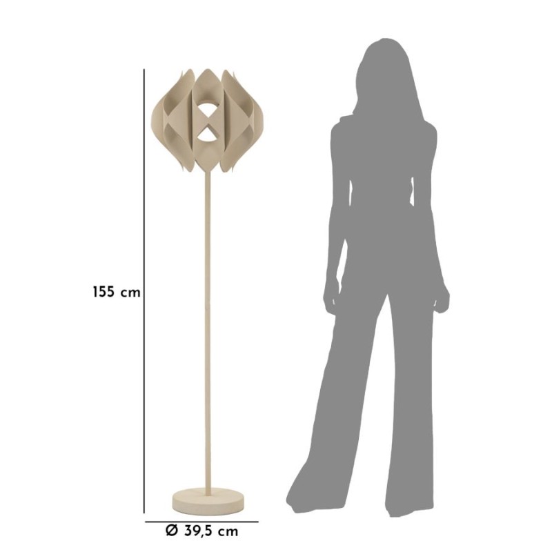 Lámpara de pie Espace – Elegancia contemporánea 39,5 x 155 cm