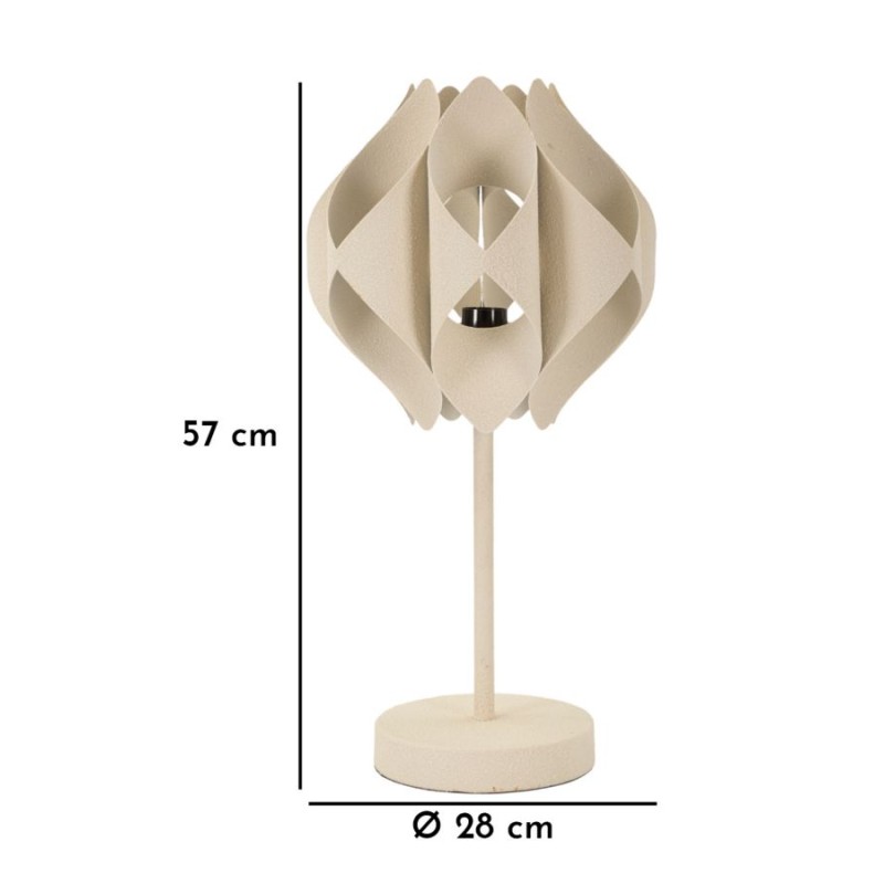 Lámpara de mesa espacial – Elegante y con estilo Ø 28x57 cm