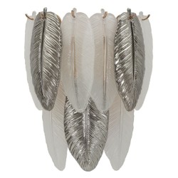 Aplique de pared Leafy – Elegancia Glamurosa 24x15x29 cm