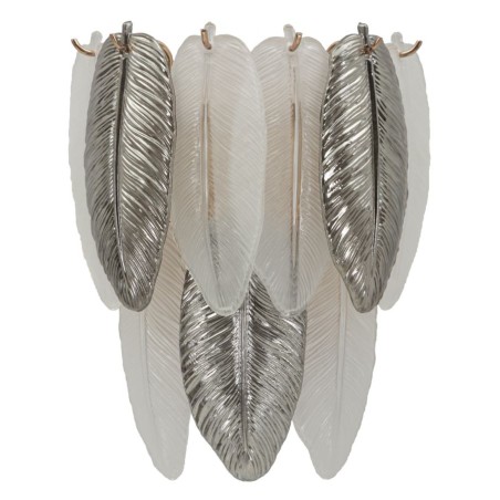 Aplique de pared Leafy – Elegancia Glamurosa 24x15x29 cm