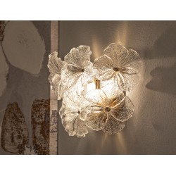 Aplique de pared Ibiscus – Estilo contemporáneo 33x17x28 cm