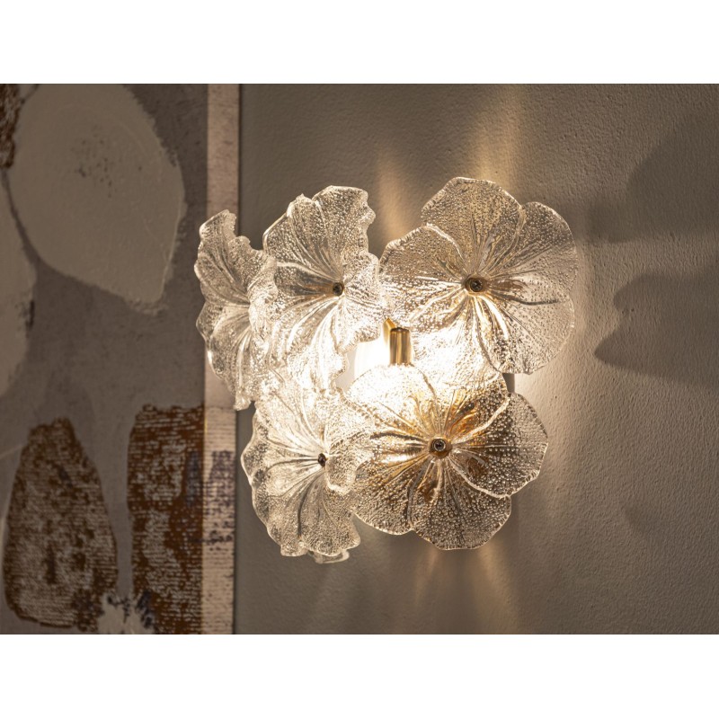 Aplique de pared Ibiscus – Estilo contemporáneo 33x17x28 cm