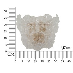 Aplique de pared Ibiscus – Estilo contemporáneo 33x17x28 cm