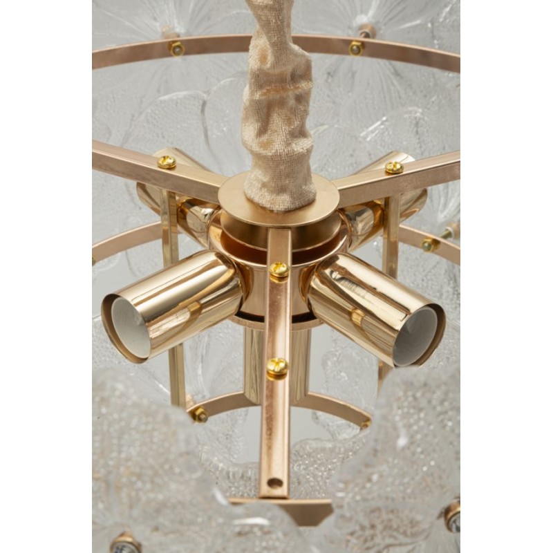 Lámpara de techo Ibiscus – Elegancia Glamurosa Ø 47x30-73 cm