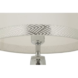 Lámpara de mesa Tower Silver – Lujo contemporáneo 30x54 cm